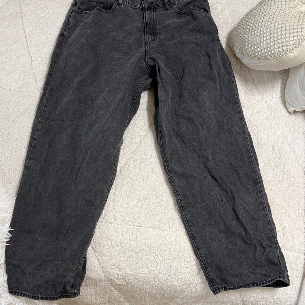 GAP denim ashy black Baggy Fit Jeans
